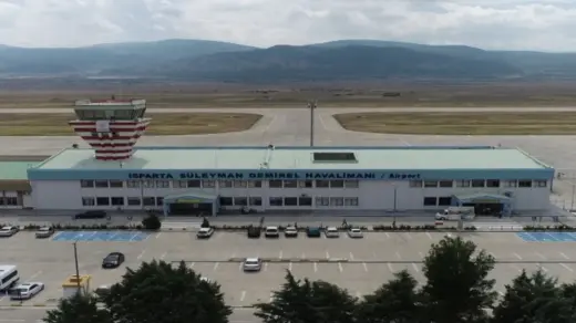 ısparta süleyman demirel havalimanı